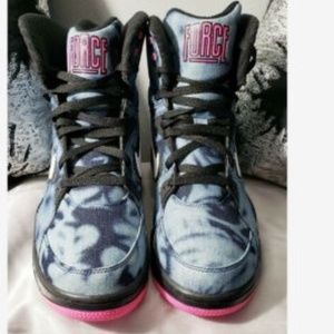 nike air command force bleached denim